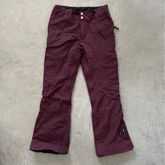 Armada women’s Ski Pants - Burgundy NWOT - Picture 2 of 11